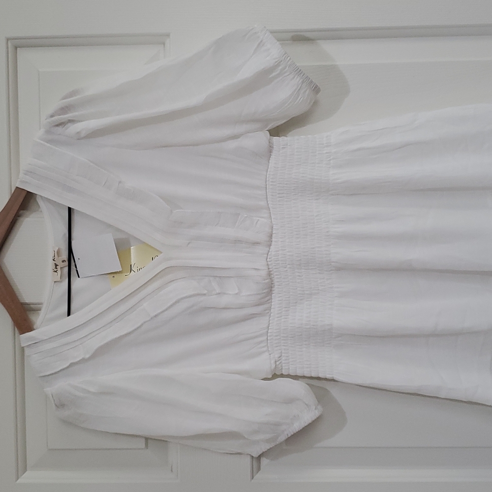 White dress